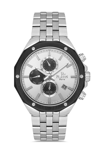 PLATİN PİERRE ERKEK KOL SAATİ