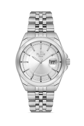 PLATİN PİERRE ERKEK KOL SAATİ
