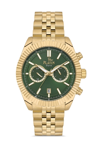 PLATİN PİERRE ERKEK KOL SAATİ