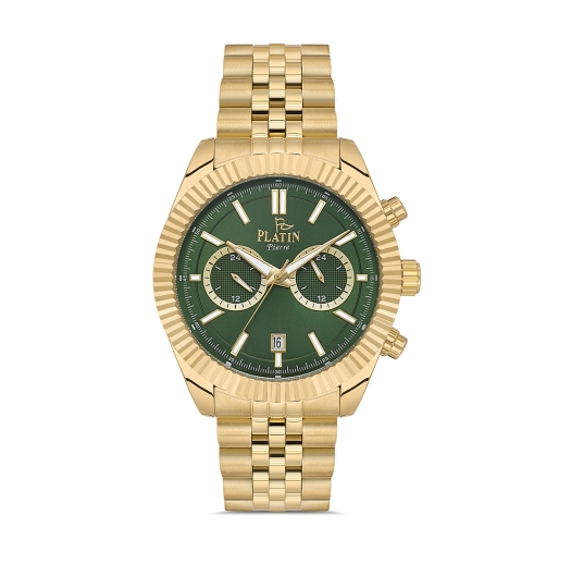 PLATİN PİERRE ERKEK KOL SAATİ