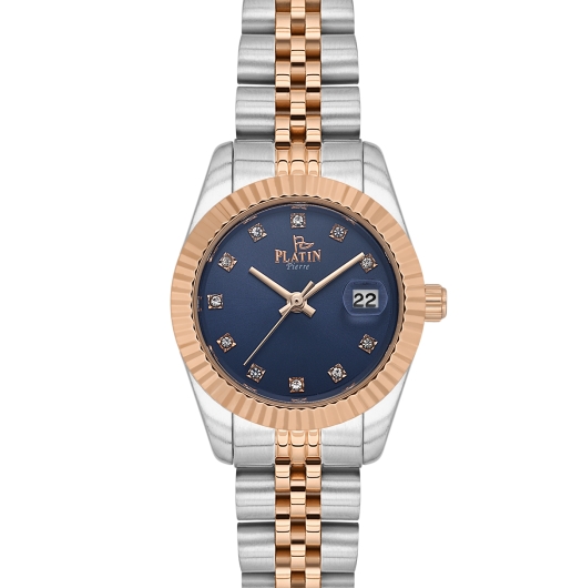 PLATİN PİERRE KADIN KOL SAATİ