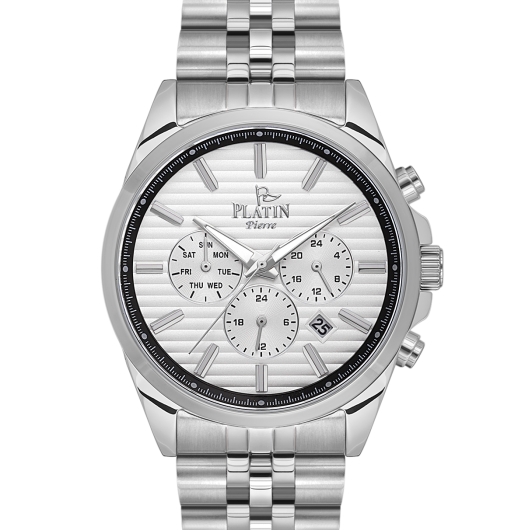 PLATİN PİERRE ERKEK KOL SAATİ