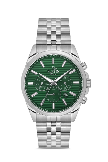 PLATİN PİERRE ERKEK KOL SAATİ