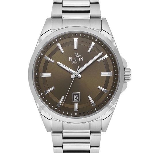 PLATİN PİERRE ERKEK KOL SAATİ