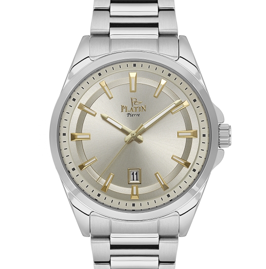 PLATİN PİERRE ERKEK KOL SAATİ