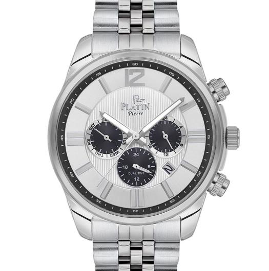 PLATİN PİERRE ERKEK KOL SAATİ