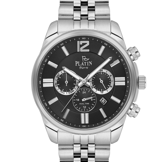 PLATİN PİERRE ERKEK KOL SAATİ