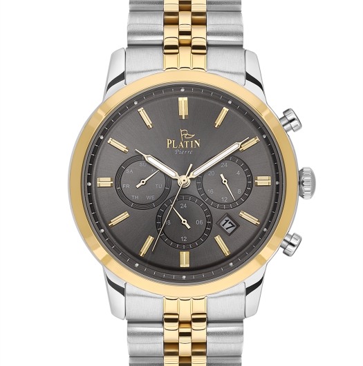PLATİN PİERRE ERKEK KOL SAATİ
