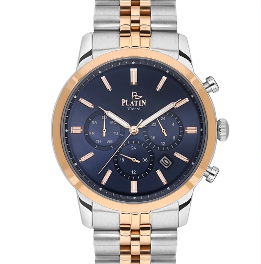 PLATİN PİERRE ERKEK KOL SAATİ