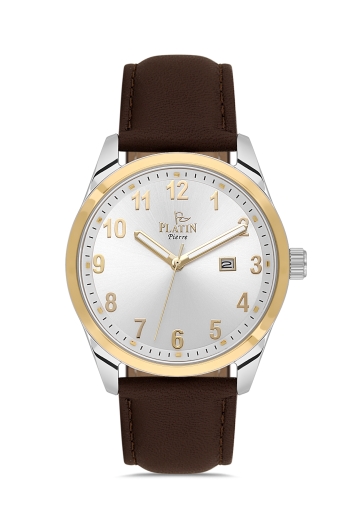 PLATİN PİERRE ERKEK KOL SAATİ