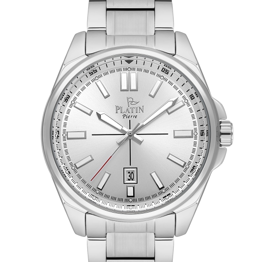 PLATİN PİERRE ERKEK KOL SAATİ