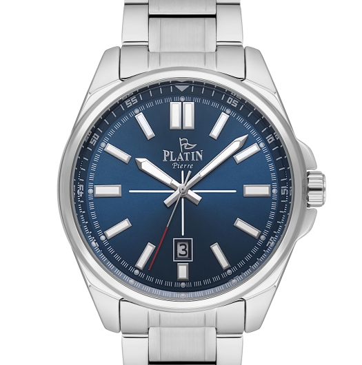 PLATİN PİERRE ERKEK KOL SAATİ