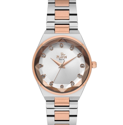 PLATİN PİERRE KADIN KOL SAATİ