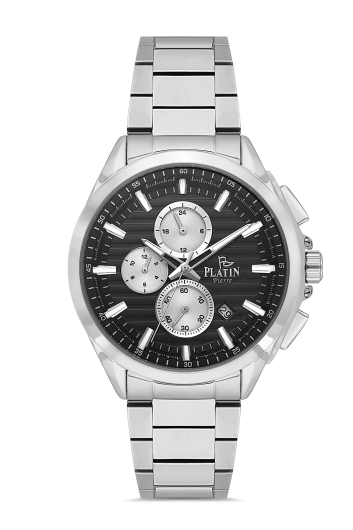 PLATİN PİERRE ERKEK KOL SAATİ