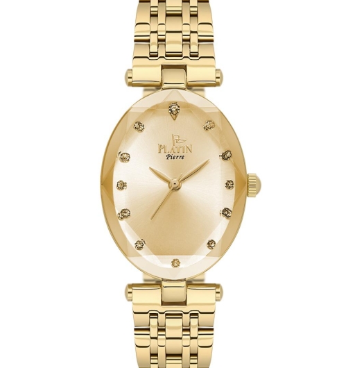 PLATİN PİERRE KADIN KOL SAATİ