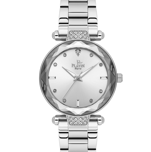 PLATİN PİERRE KADIN KOL SAATİ