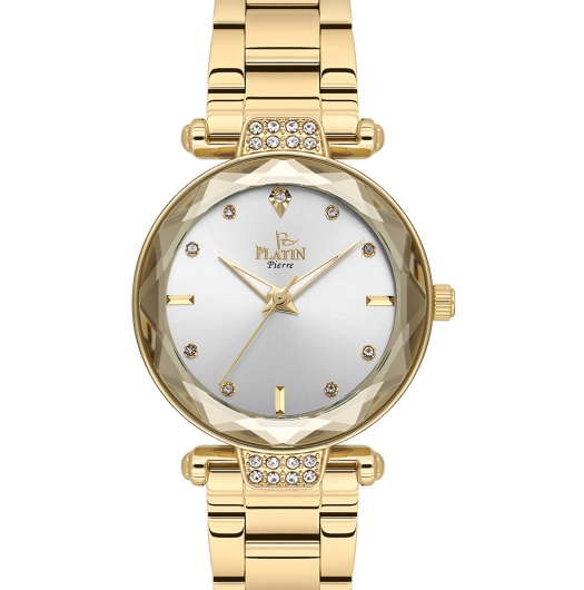 PLATİN PİERRE KADIN KOL SAATİ