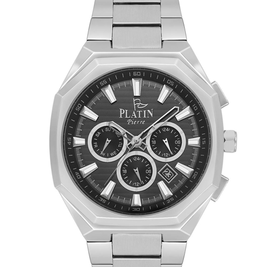 PLATİN PİERRE ERKEK KOL SAATİ