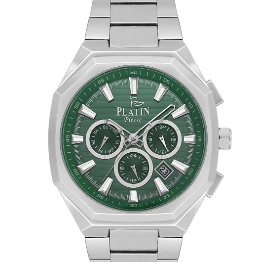 PLATİN PİERRE ERKEK KOL SAATİ
