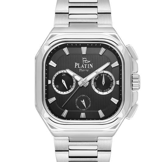 PLATİN PİERRE ERKEK KOL SAATİ
