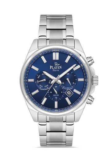 PLATİN PİERRE ERKEK KOL SAATİ