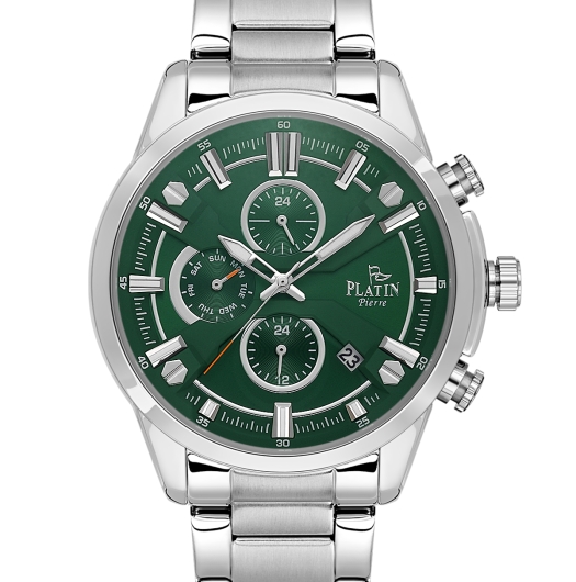 PLATİN PİERRE ERKEK KOL SAATİ