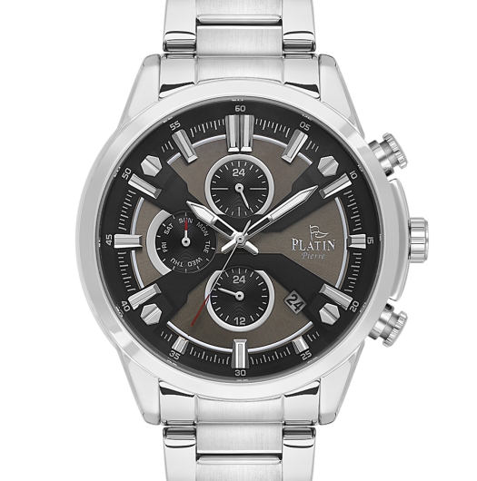 PLATİN PİERRE ERKEK KOL SAATİ