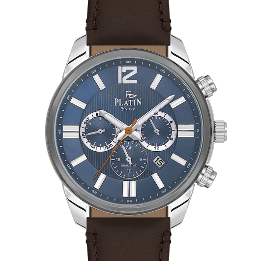 PLATİN PİERRE ERKEK KOL SAATİ