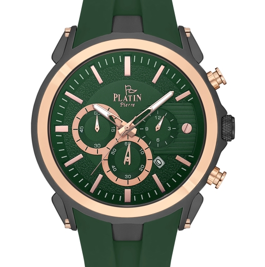 PLATİN PİERRE ERKEK KOL SAATİ