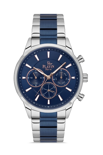 PLATİN PİERRE ERKEK KOL SAATİ
