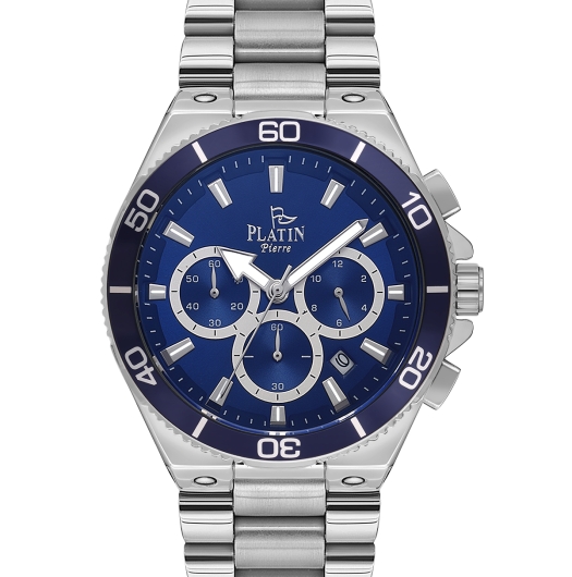 PLATİN PİERRE ERKEK KOL SAATİ