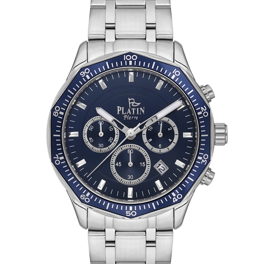 PLATİN PİERRE ERKEK KOL SAATİ