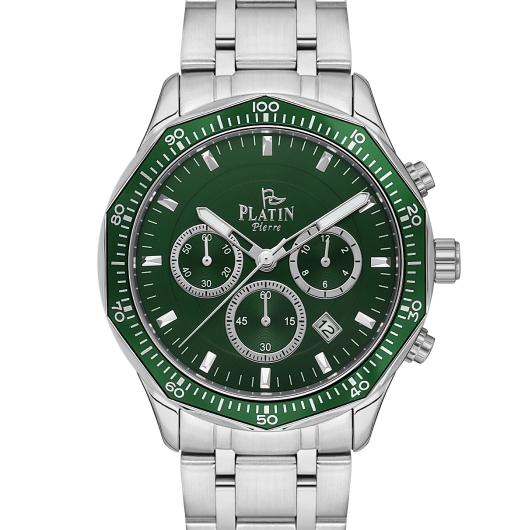 PLATİN PİERRE ERKEK KOL SAATİ