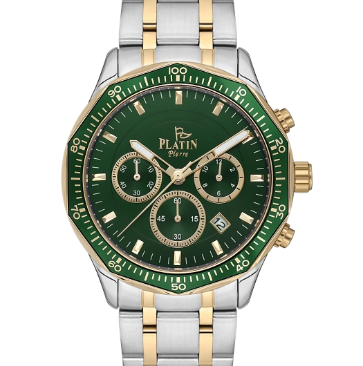 PLATİN PİERRE ERKEK KOL SAATİ