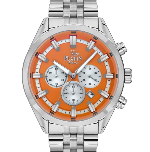 PLATİN PİERRE ERKEK KOL SAATİ