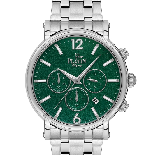 PLATİN PİERRE ERKEK KOL SAATİ