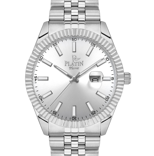 PLATİN PİERRE ERKEK KOL SAATİ