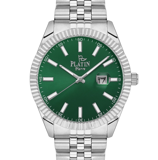 PLATİN PİERRE ERKEK KOL SAATİ