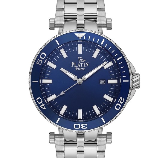 PLATİN PİERRE ERKEK KOL SAATİ