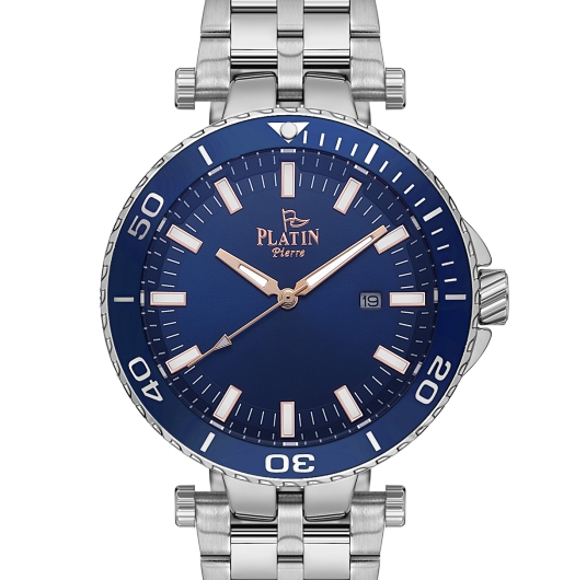 PLATİN PİERRE ERKEK KOL SAATİ