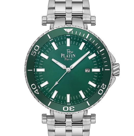 PLATİN PİERRE ERKEK KOL SAATİ