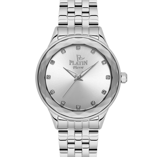 PLATİN PİERRE KADIN KOL SAATİ