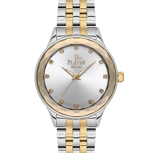 PLATİN PİERRE KADIN KOL SAATİ