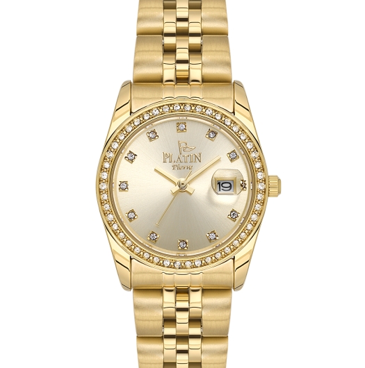 PLATİN PİERRE KADIN KOL SAATİ