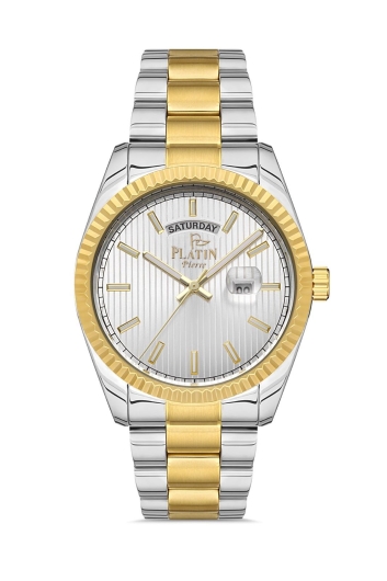 PLATİN PİERRE ERKEK KOL SAATİ