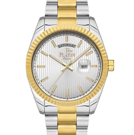 PLATİN PİERRE ERKEK KOL SAATİ
