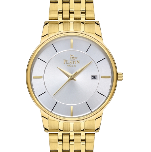 PLATİN PİERRE ERKEK KOL SAATİ
