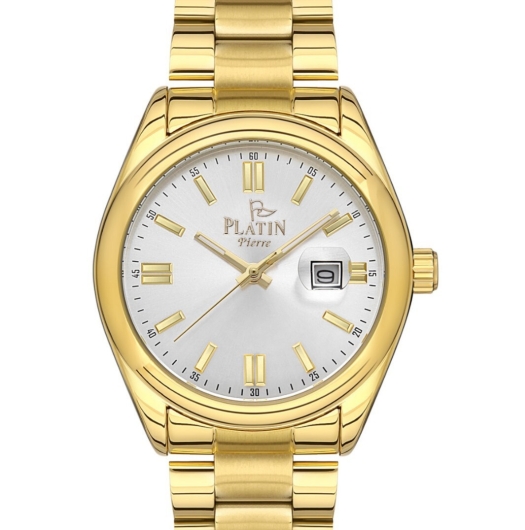 PLATİN PİERRE ERKEK KOL SAATİ