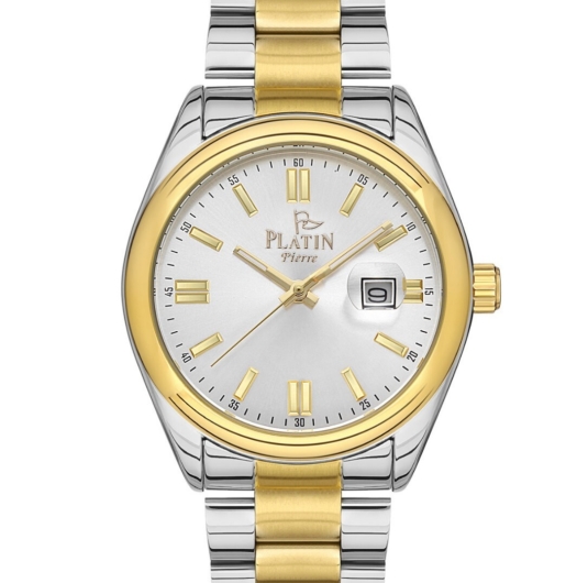 PLATİN PİERRE ERKEK KOL SAATİ