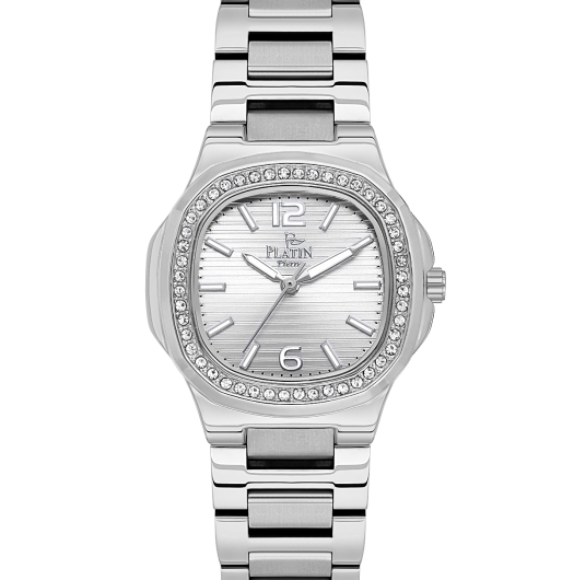 PLATİN PİERRE KADIN KOL SAATİ